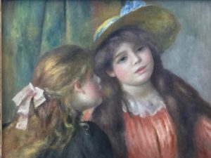 L'Orangerie . Dos jóvenes, Renoir