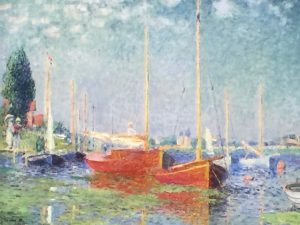 L'Orangerie paisaje con barcos