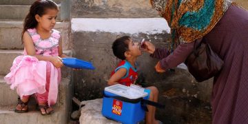 la campaña de la poliomielitis