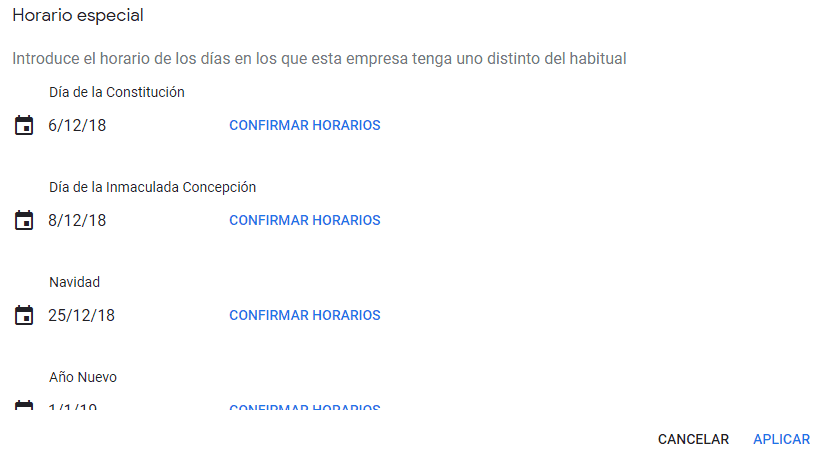 Por qué tu negocio tiene que estar en Google My Business horario especial