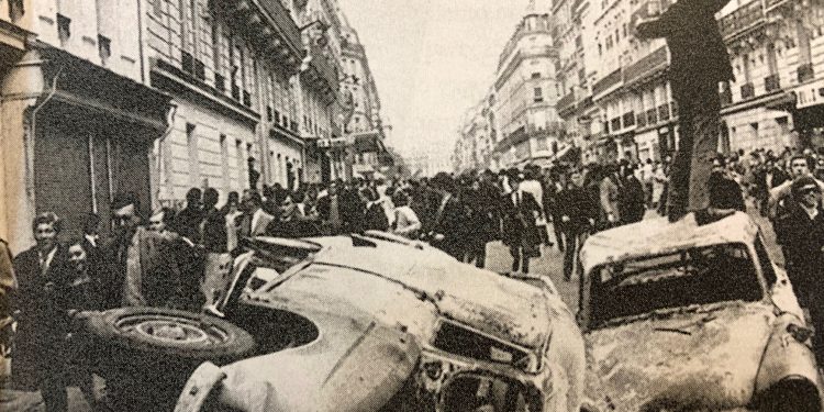 Mayo del 68 Barrio latino