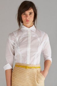 Lifegist/Devi Shirt Blanca con botones de Lifegist