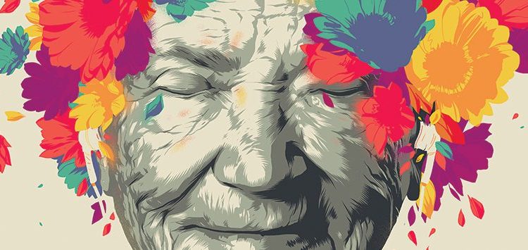 Anciana cuerpos de Lewy