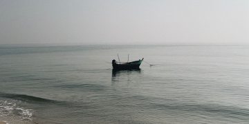 Perdida en el mar