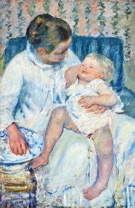 Mary Cassatt plasmó la maternidad y la infancia con tierna calidez y naturalidad.
