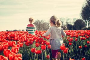Niños naturaleza