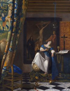 La alegoría de la Fe, Johannes Vermeer