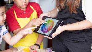 Colegios y tabletas