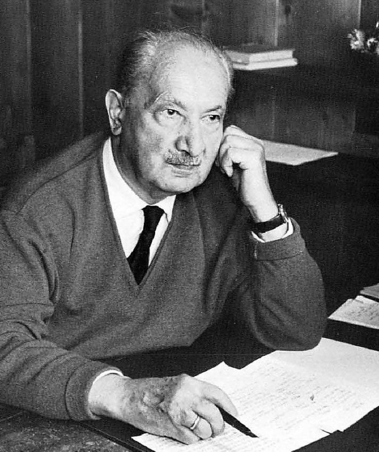 Martin Heidegger / Imagen - Centro de Estudios Filosóficos Alétheia