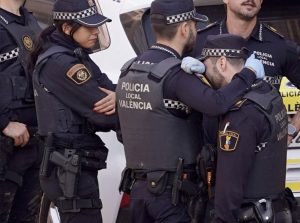Policías desolados - DANA Valencia